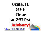 Click for Ocala, Florida Forecast